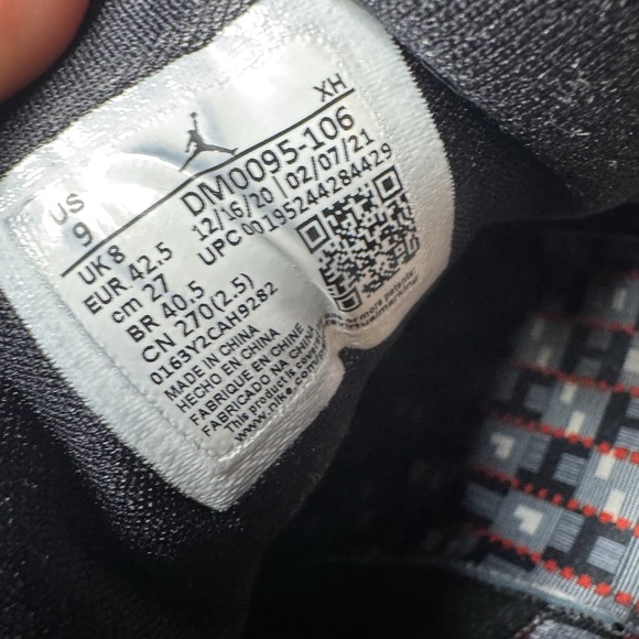 Size 9 - Air Jordan 1 Low Quai 54 2021 Preowned w/ Laces + Box DM0095-106 - Picture 9 of 12